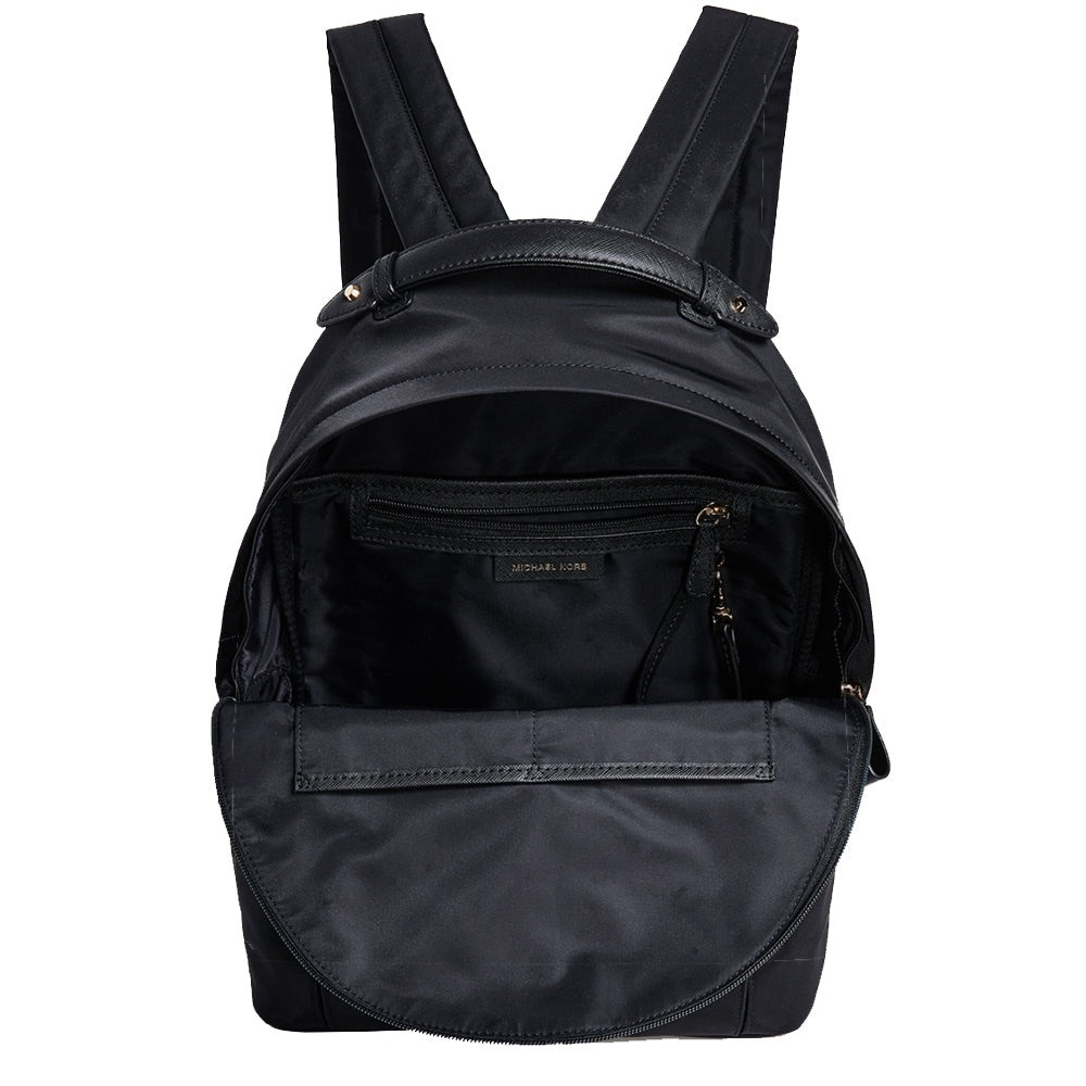 Michael Kors Kelsey Nylon Large Back Pack Bag- Black - Picture 5 of 11